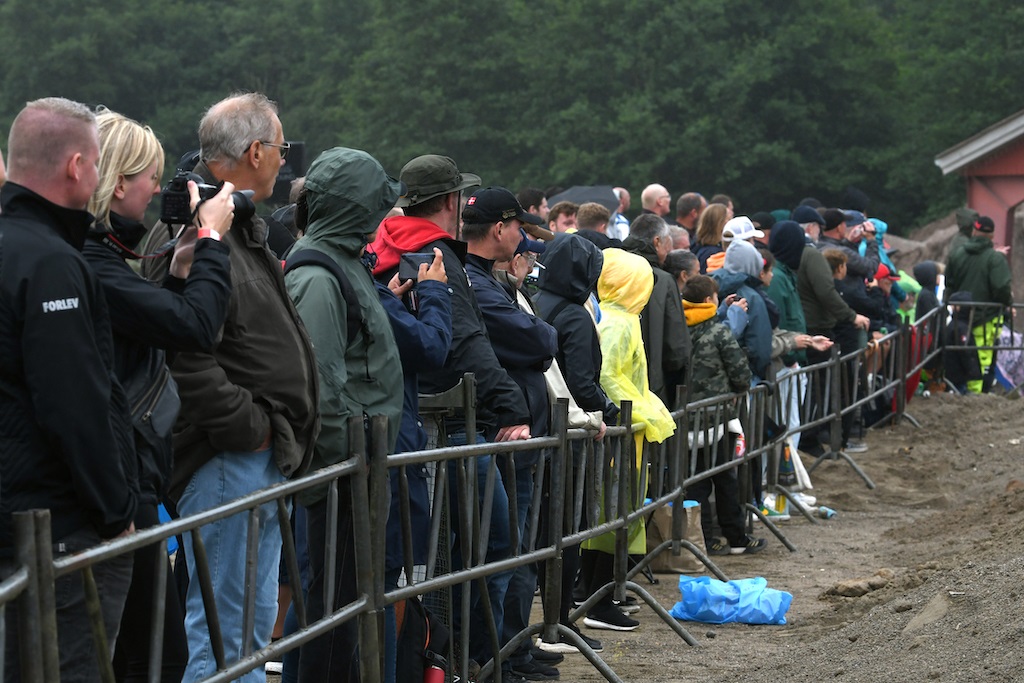 KOMO Rallysprint har gennem årene haft et stort publikum fra nær og fjern og det forventes også at blive tilfældet lørdag den 22. juli.
(Foto: Morten Dam)